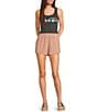 Billabong In The Waves High Rise Shorts, Color:Rose Brown - Image 3