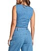 Billabong Indigo Skies Sleeveless Denim Top - Image 2