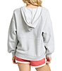 Billabong Jordyn Brushed Heathered Fleece Oversized Hooded Jacket - Image 2