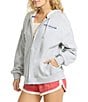 Billabong Jordyn Brushed Heathered Fleece Oversized Hooded Jacket - Image 3
