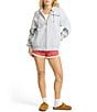 Billabong Jordyn Brushed Heathered Fleece Oversized Hooded Jacket - Image 4