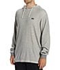 Billabong Keystone Long Sleeve Two-Tone Waffle-Knit Thermal Pullover Hoodie, Color:Oatmeal - Image 3