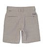 Color:Grey - Image 2 - Little Boys 2T-7 Crossfire Chino Walkshorts
