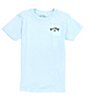 Color:Coastal - Image 2 - Little Boys 2T-7 Short-Sleeve Arch Fill Graphic Tee