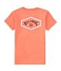 Color:Coral - Image 1 - Little Boys 2T-7 Short-Sleeve Exit Arch T-Shirt