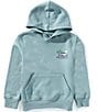 Billabong Little Boys Long Sleeve Compass Hoodie Pullover, Color:Sea - Image 2