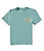 Billabong Little Boys Short Sleeve Green Scripture Sharp T-Shirt, Color:Sagebrush - Image 2