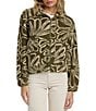 Billabong Long Sleeve First Light Sherpa Center Front Zip Jacket - Image 3