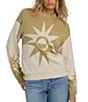Billabong Long Sleeve Graphic Reverse Heat Sweater, Color:Green Ash - Image 3