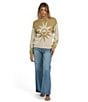 Billabong Long Sleeve Graphic Reverse Heat Sweater, Color:Green Ash - Image 5