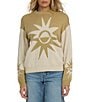 Billabong Long Sleeve Graphic Reverse Heat Sweater - Image 1
