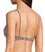 Billabong Mini Wave Check Charlie Underwire Bra Bikini Swim Top - Image 6