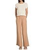 Billabong New Waves High Rise Relaxed Gauze Pants, Color:Rose Brown - Image 3