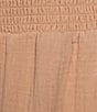 Billabong New Waves High Rise Relaxed Gauze Pants, Color:Rose Brown - Image 4