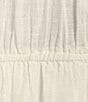 Color:Salt Crystal - Image 3 - On The Coast Short Sleeve Waist Cut-Out Midi Dress