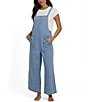 Billabong Pacific Time Denim Overalls, Color:Super Blast - Image 1