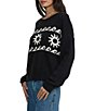 Billabong Palms For Life Oversized Jacquard Sweater-Knit Sweater - Image 3