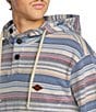 Billabong Rancho Long Sleeve Hooded Pullover, Color:Multi - Image 4