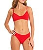 Billabong Rising Tide Solid Texture Hipster Swim Bottom - Image 3