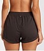 Color:Off Black - Image 3 - Road Trippin Twill Pull-On Shorts