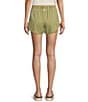Color:Avocado - Image 2 - Road Trippin Twill Pull-On Shorts