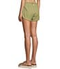 Color:Avocado - Image 4 - Road Trippin Twill Pull-On Shorts