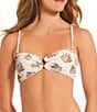 Billabong Sandy Shells Printed Bandeau Swim Top - Image 1