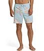 Billabong Seventy Three Tropical Print 16#double; Board Shorts - Image 1