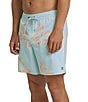 Billabong Seventy Three Tropical Print 16#double; Board Shorts - Image 3