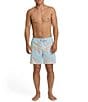 Billabong Seventy Three Tropical Print 16#double; Board Shorts - Image 4