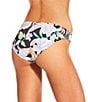Billabong Shadow Tropical Floral Print Reversible Lowrider Hipster Swim Bottom, Color:Mutli - Image 2