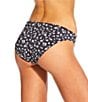 Billabong Shadow Tropical Floral Print Reversible Lowrider Hipster Swim Bottom, Color:Mutli - Image 5
