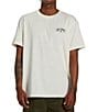 Color:Off-White - Image 1 - Short Sleeve Exit Arch Graphic T-Shirt