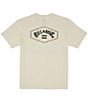 Color:Off-White - Image 2 - Short Sleeve Exit Arch Graphic T-Shirt