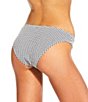 Billabong Smocked Texture Wave Check Bond Hipster Swim Bottom, Color:Black Pebble - Image 2