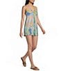 Billabong So Groovy Strapless Printed Romper - Image 3