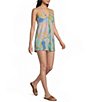 Billabong So Groovy Strapless Printed Romper - Image 1