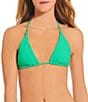 Billabong Solid Texture Tanlines Triangle Swim Top - Image 1