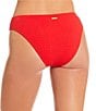 Billabong Solid Texture V-Neck Bralette Swim Top & Rising Tide Solid Texture Hipster Swim Bottom - Image 6