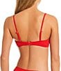 Billabong Solid Texture V-Neck Bralette Swim Top - Image 2