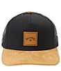 Color:Navy/Khaki - Image 2 - Stacked Trucker Hat