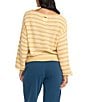 Billabong Striped Long Sleeve Knit Sweater - Image 2