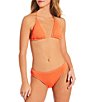 Billabong Summer Hi Remi Solid Texture Triangle Swim Top - Image 3