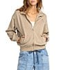 Billabong Sun Lit Long Sleeve Brushed Fleece Zip-Up Jacket - Image 1