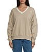 Billabong Sun Ray Oversized Brushed Fleece Sweatshirt - Image 1