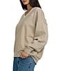 Billabong Sun Ray Oversized Brushed Fleece Sweatshirt - Image 3