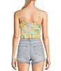 Color:Multi - Image 2 - Sunkissed Sleeveless Camisole Crop Top