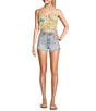 Billabong Sunkissed Sleeveless Camisole Crop Top, Color:Multi - Image 3