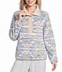 Billabong Switchback Long Sleeve Faux Sherpa Pullover - Image 1