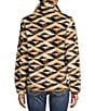 Color:Caramel - Image 2 - Switchback Sherpa Button Front Pullover Sweatshirt